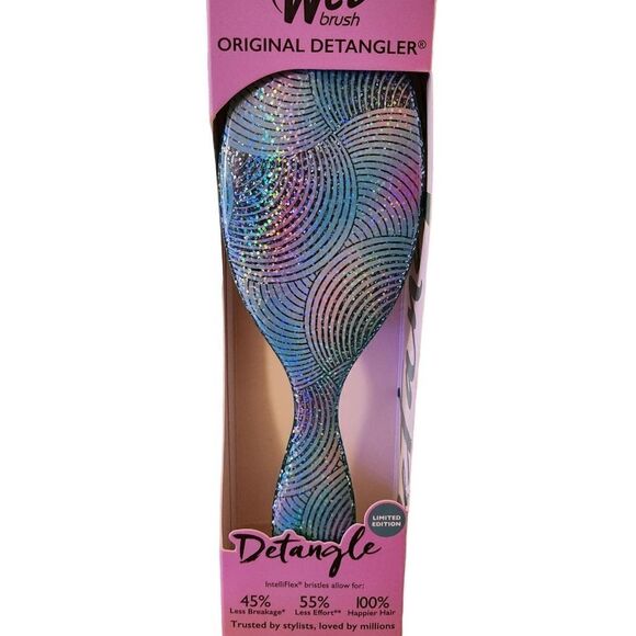 New! Original Wet Brush Detangler - Daydream Teal Glitter! - Picture 1 of 1
